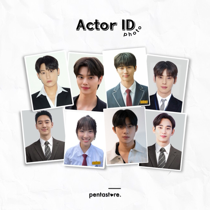 Actor ID photo Byeon Wooseok Kim Soohyun Night Has Come Song Kang Cha ...