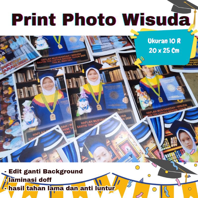 Print GRADUATION PHOTOS / PRINT PHOTO 10 R GLOSSY EDIT CHANGE ...