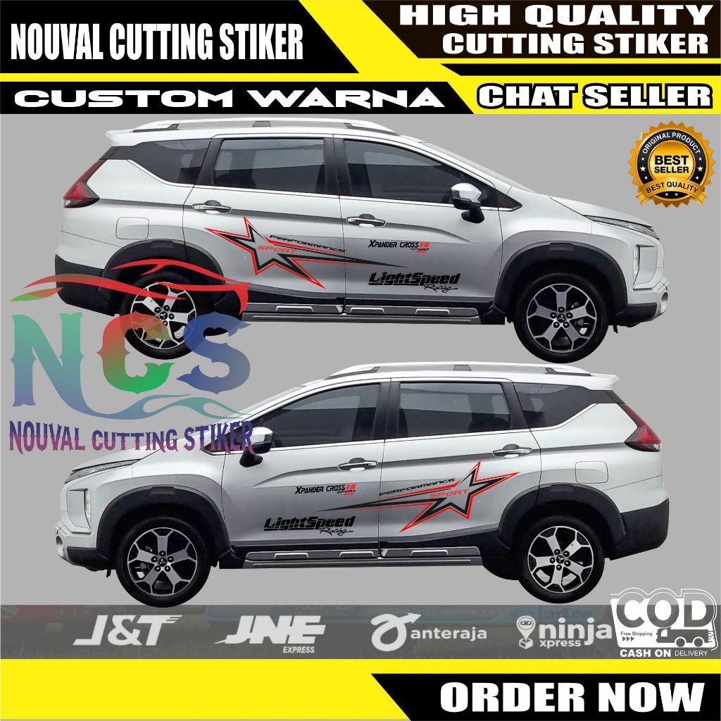 Latest Cutting Sticker Xpander Cross Sticker Mitsubishi Xpander Cross ...