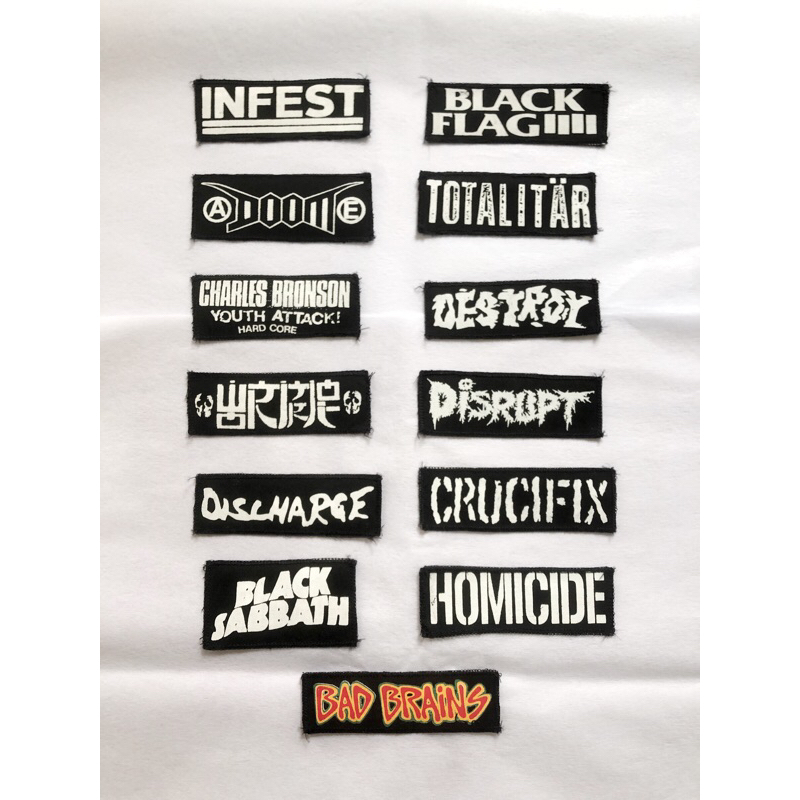 Powerviolance hardcore punk patch emblem | Shopee Malaysia