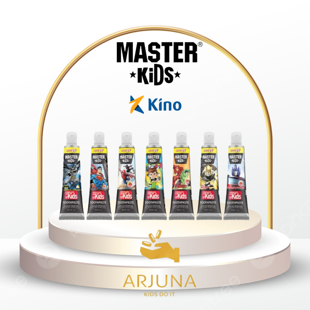 Arjuna Master Kids Toothpaste 50gram Children's Toothpaste KT4 | Shopee ...