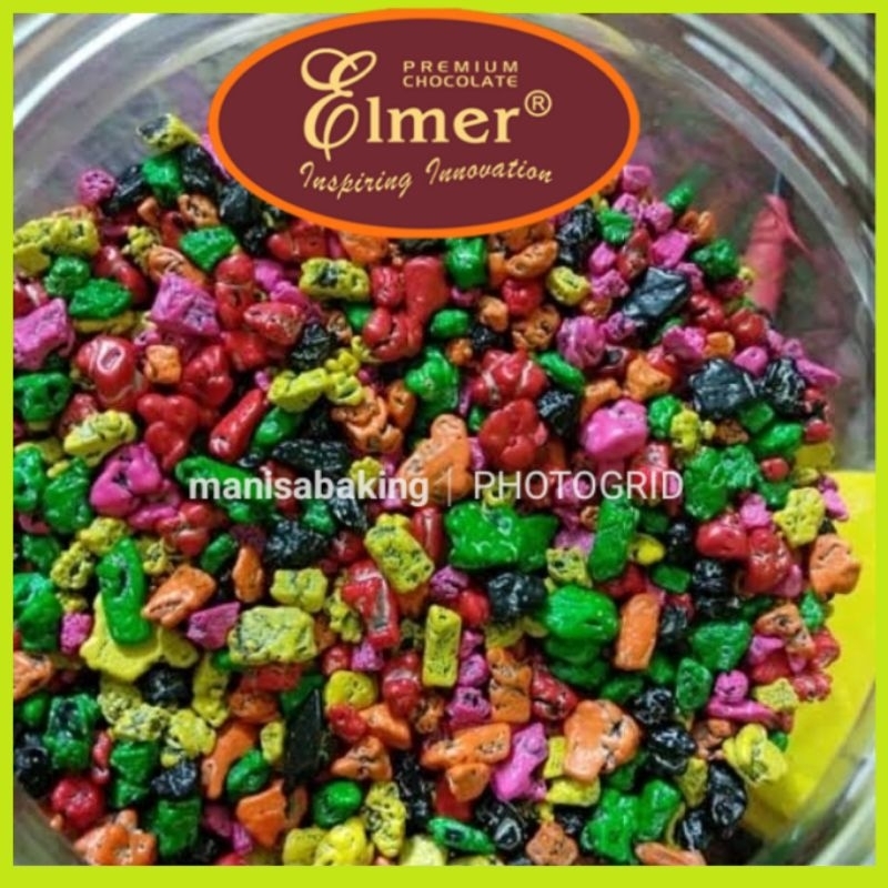 Elmer CHOCOLATE MINI KERIKIL STONE 250 GRAM CHOCOLATE STONE ROCK ...