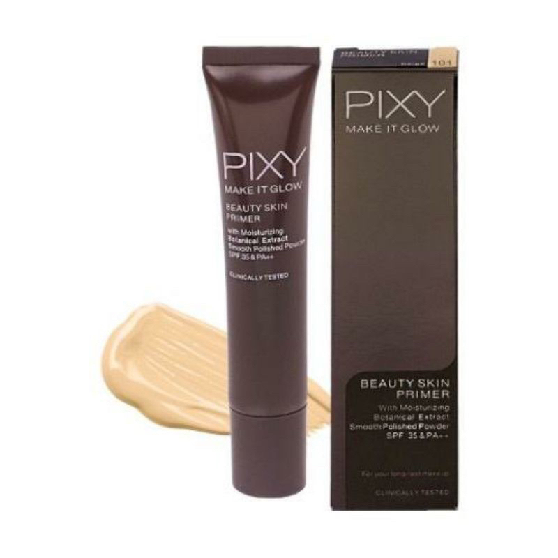 Pixy MAKE IT GLOW SKIN PRIMER 101 BEIGE | Foundation | Makeup | Shopee ...