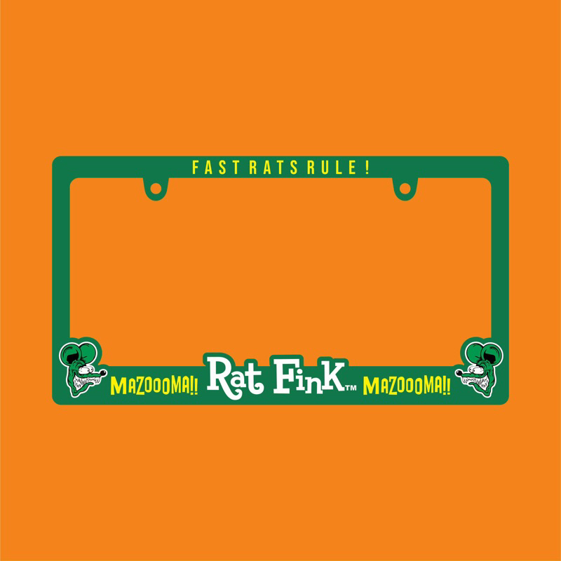 HIJAU Green Rat Fink Custom Frame | Shopee Malaysia
