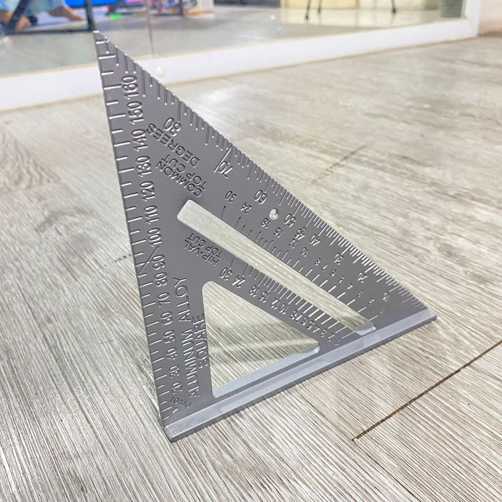 SIKU KAYU Multifunctional craftsman's elbow Triangle Ruler Speed Square ...