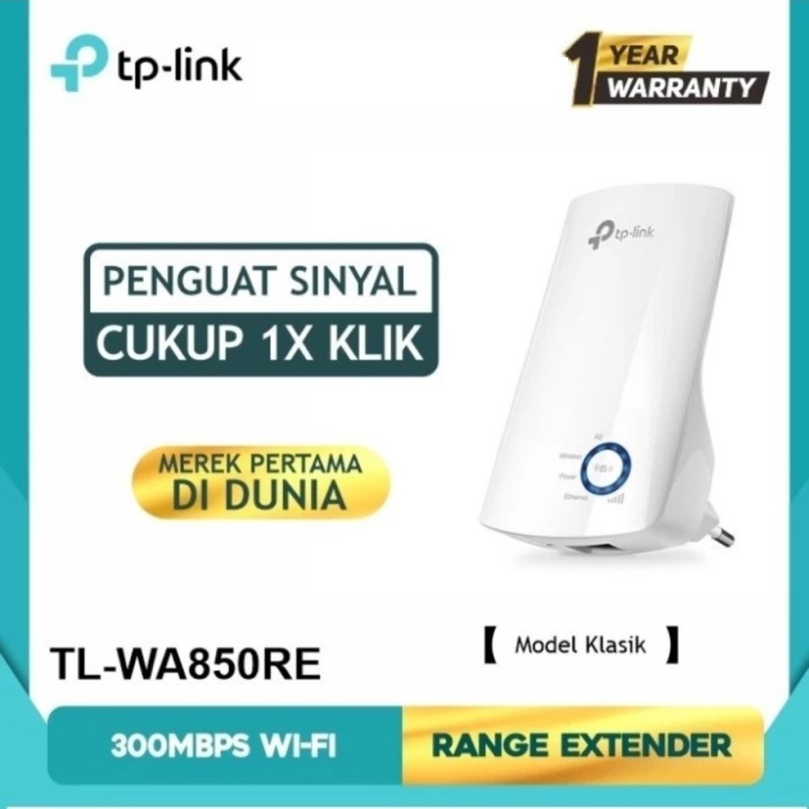 Tp-link TL-WA850RE 300 MBPS WI-FI RANGE EXTENDER | Shopee Malaysia