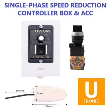 Single-Phase Speed Reduction Controller Box & ACC (8179) | Shopee Malaysia