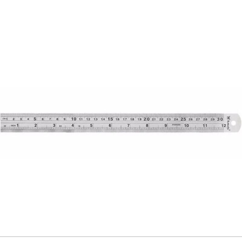 Butterfly Iron Ruler 30cm | Shopee Malaysia