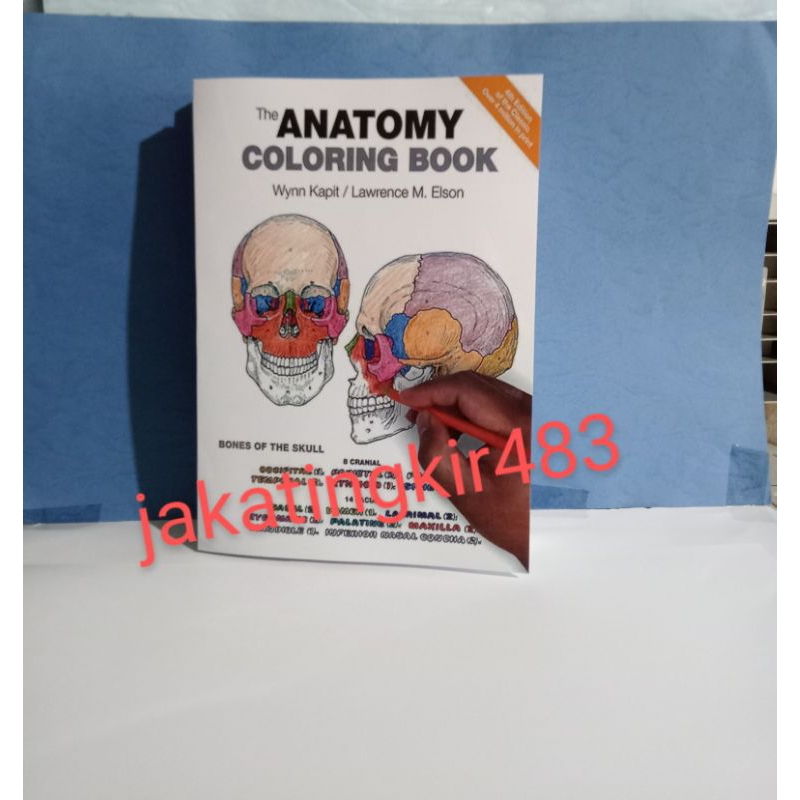 The Anatomy Coloring Book, 4th Edition | Shopee Malaysia