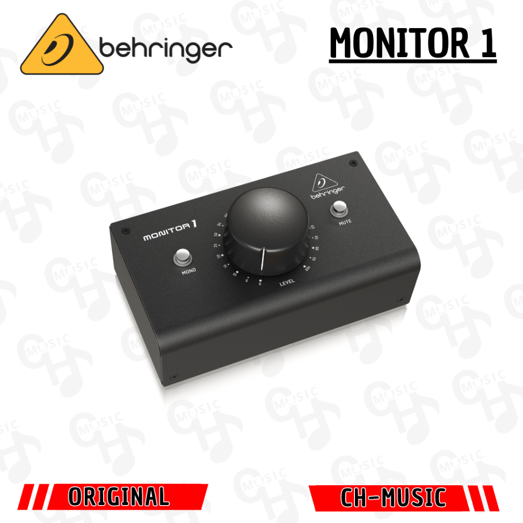 Behringer Monitor1 Passive Stereo Monitor and Volume Control Monitor 1 ...
