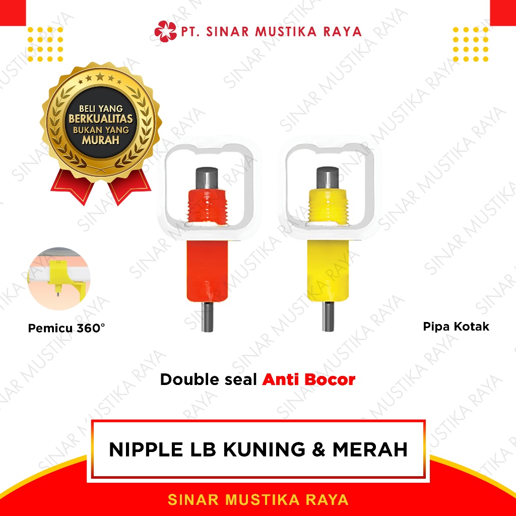 Nipple Drat LB Automatic Broiler Chicken Drinking Pacifier 1/2