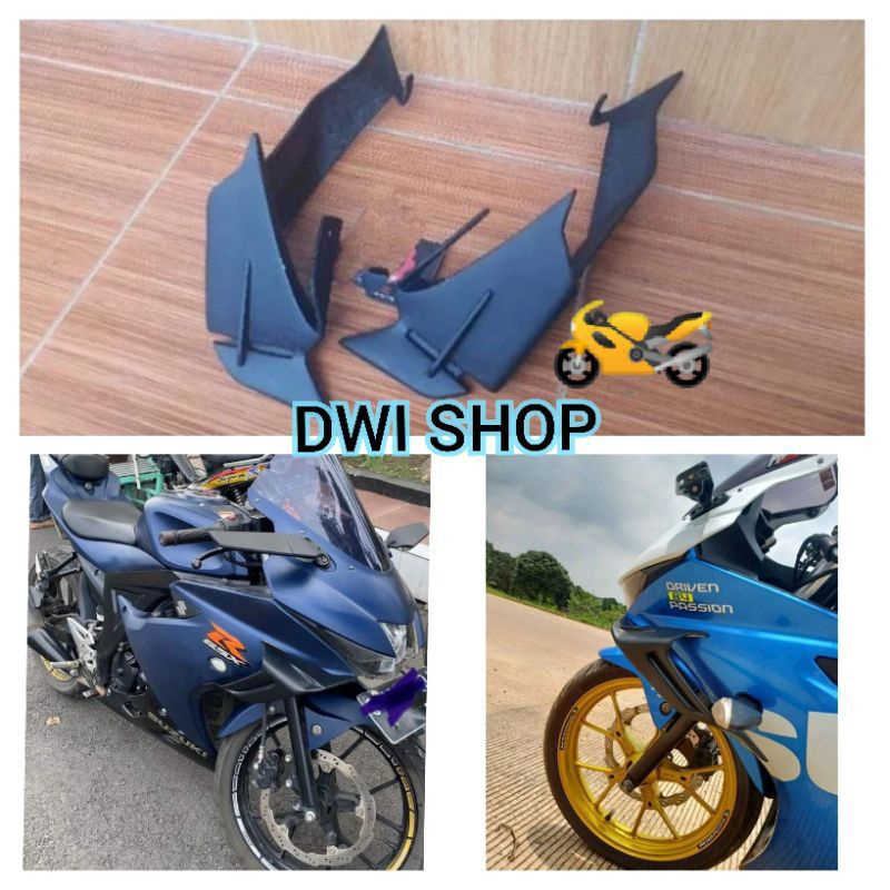Aero Fairing Winglet Suzuki GSX R150 BMW1000 model | Shopee Malaysia