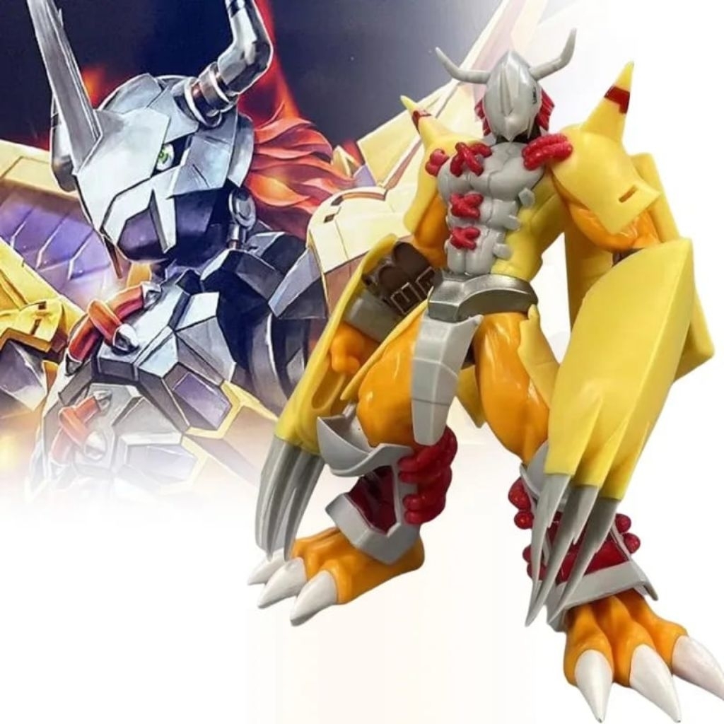 Digimon War Harmon adventure evolution agumon wargreymon action figure ...