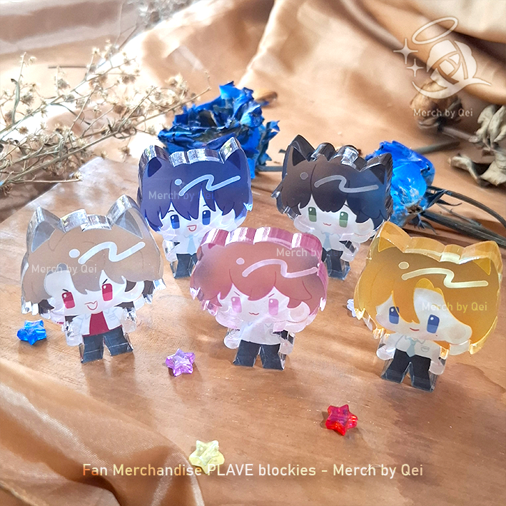 Blockies Corotto Acrylic Standee PLAVE Fan Merchandise Bamby Eunho ...