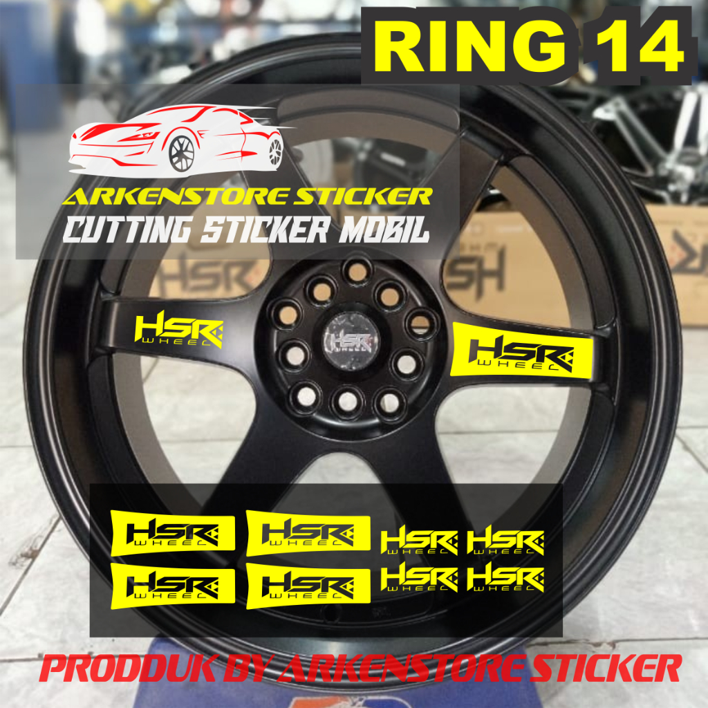 STICKER STICKER VELK HSR WHEEL VOLK VELK STICKER CARS HSR WHEEL RACING ...