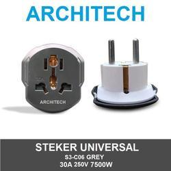 Over Plug Universal Adapter Schuko Plug BOSS/VISALUX/ARCHITECH | Shopee ...