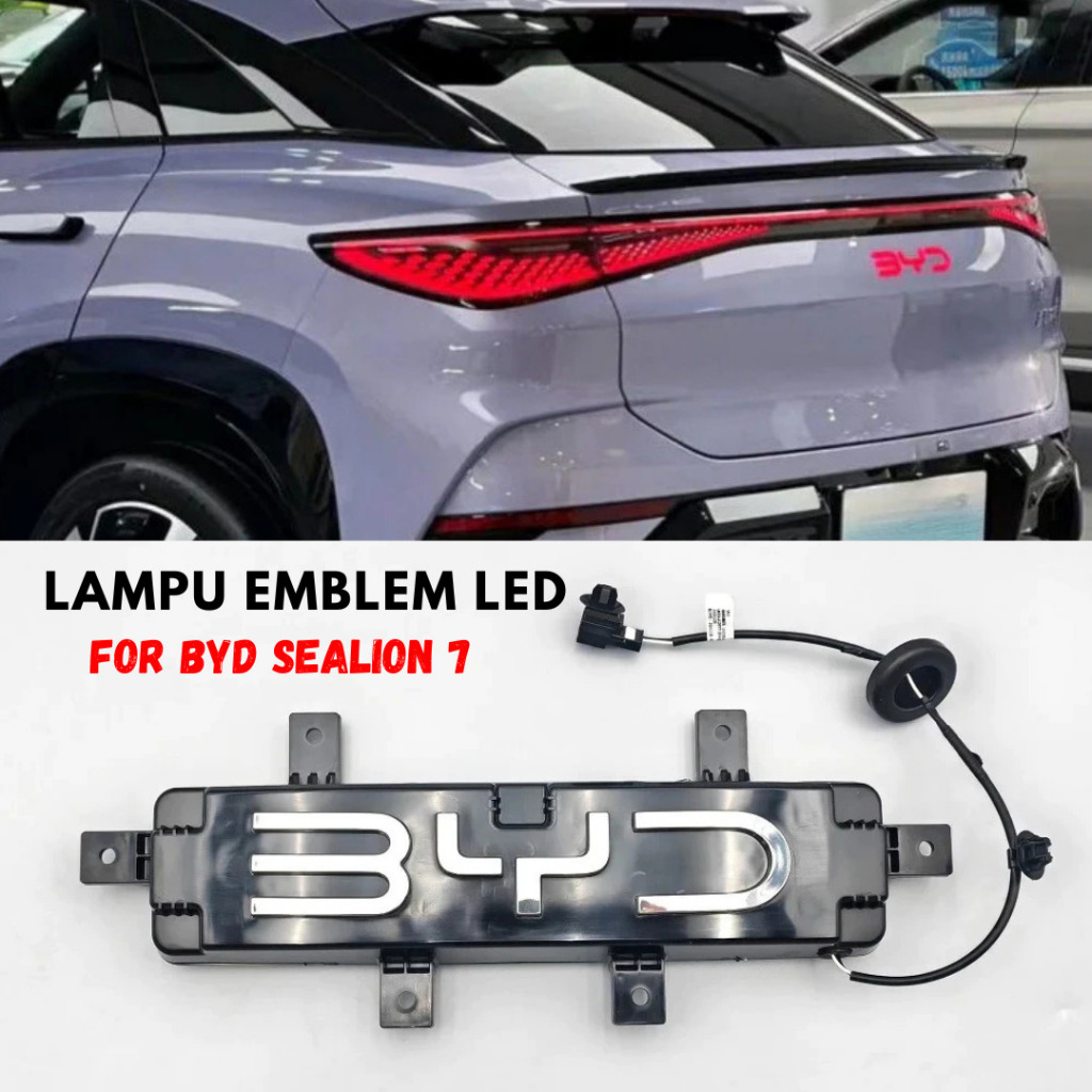 LED Tail Rear Emblem Light BYD Logo LED Emblem Rear Light For BYD ...