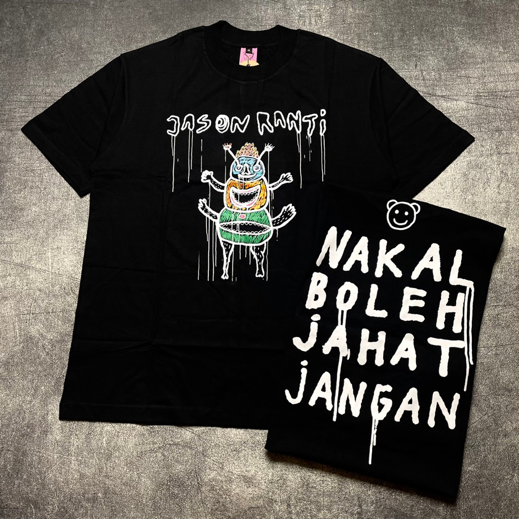 JASON RANTI T-shirt - NAUGHTY CAN BE EVIL, DON'T Official Merchandise ...