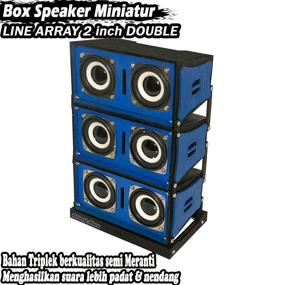 Line Array 2 Inch Speaker Box biru | Shopee Malaysia