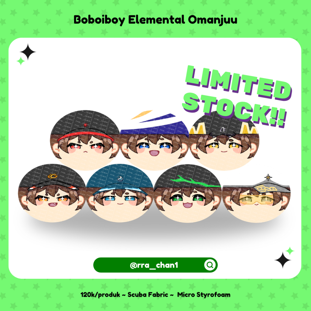 Omanjuu Oboi Elemental & Fusion | Shopee Malaysia