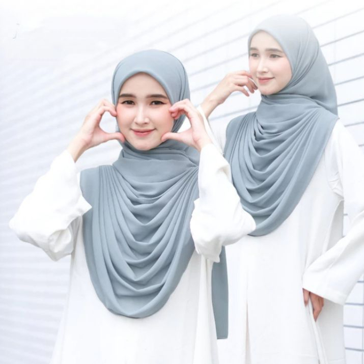 Instant Drapery Hijab Set Malaysia Instant Chest | Shopee Malaysia