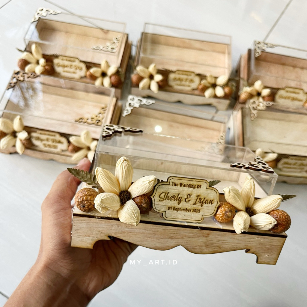 Acrylic Dowry Box Wedding Money Box | Shopee Malaysia