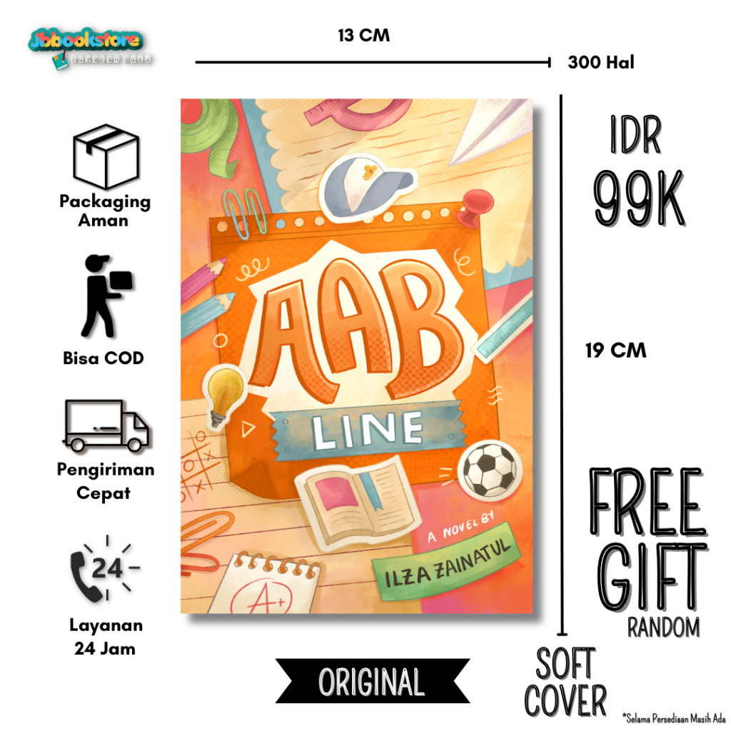 Novel AAB Line - Ilza Zainatul - Akad | Shopee Malaysia