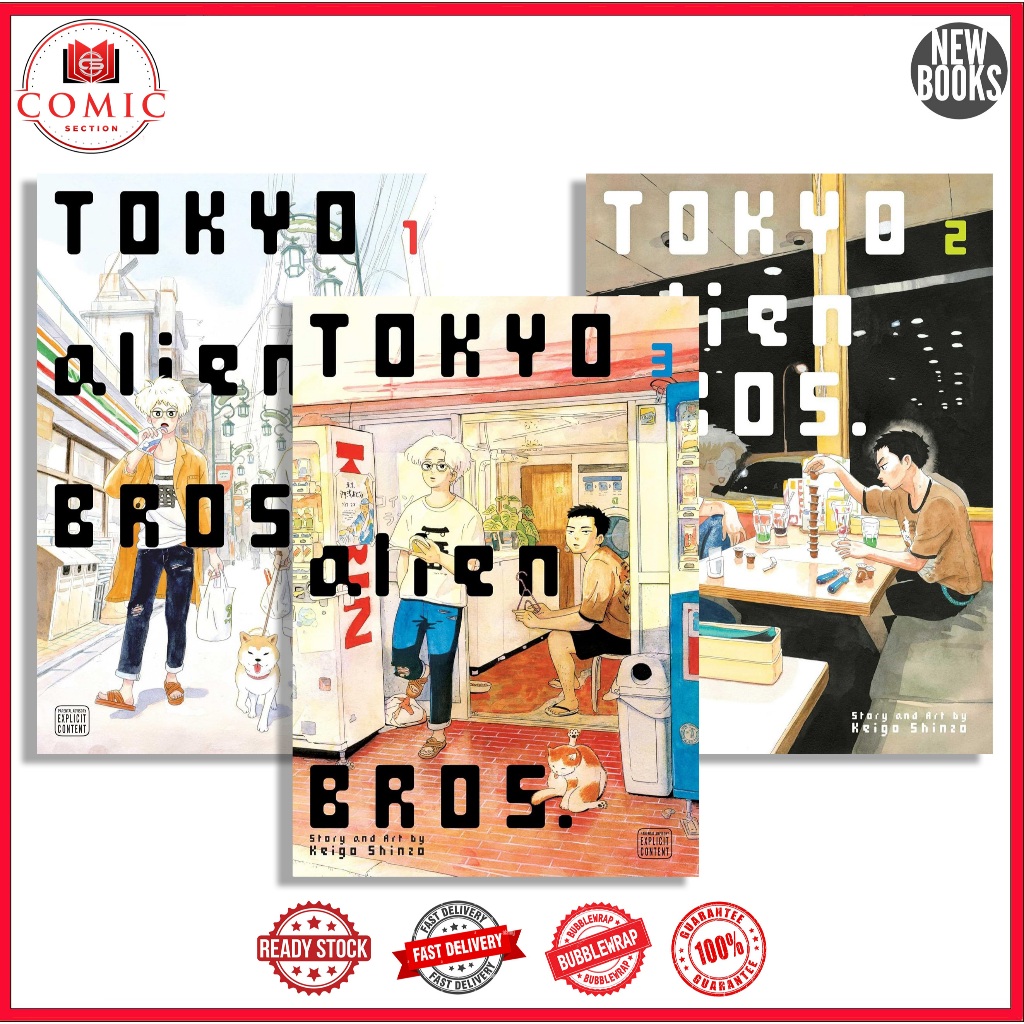 Tokyo Alien Bros. (manga) (3 book series) | Shopee Malaysia