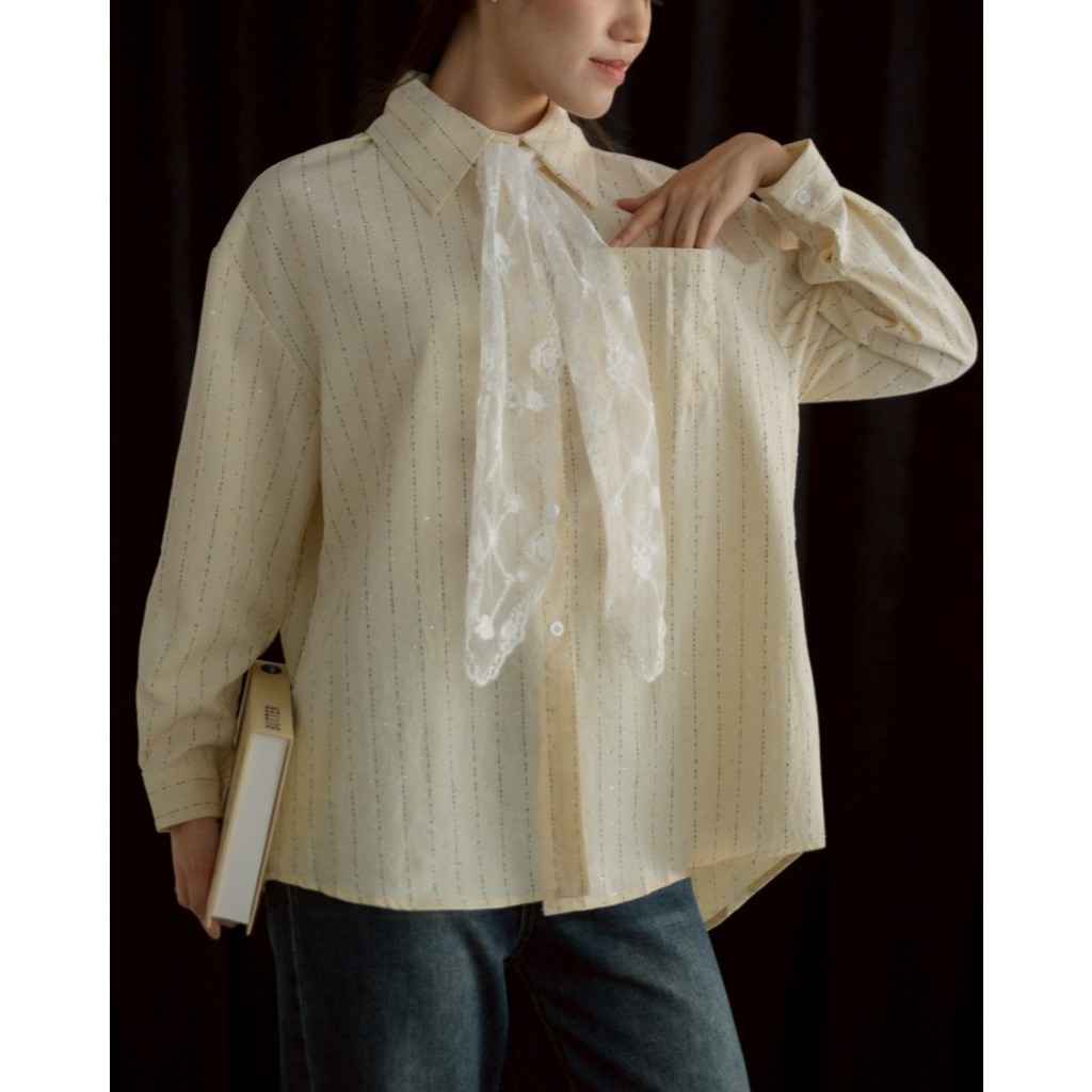 Myrubylicious HADIFA SHIRT CODE 472G | WOMEN'S TOPS | Shopee Malaysia