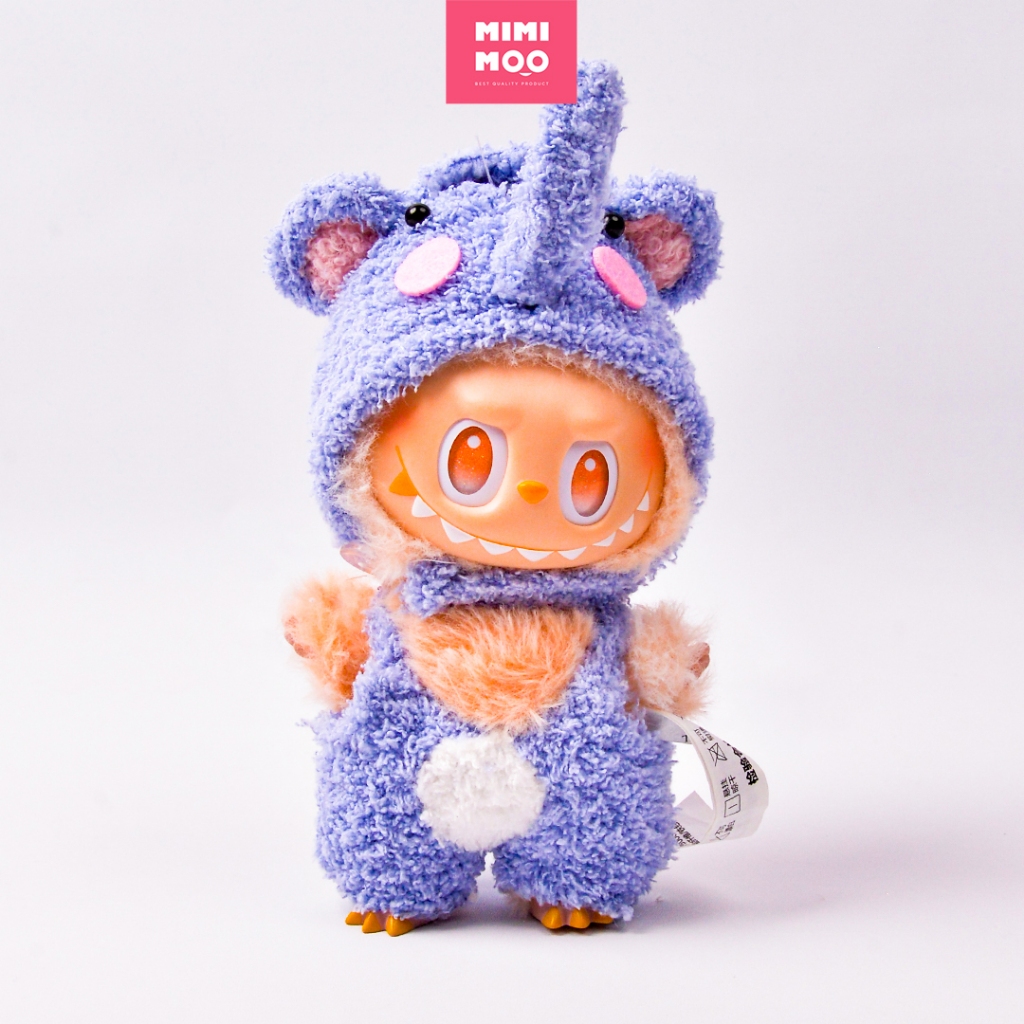 MIMIMOO Labubu Pop Mart Doll Clothes 17 cm Elephant Costume (ONLY ...