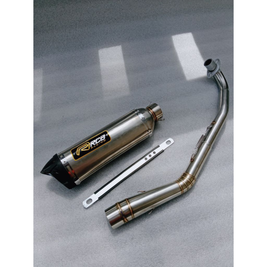 RCB Pipe canister conical open specs exhaust pipe for Wave 125 Xrm 110/ ...