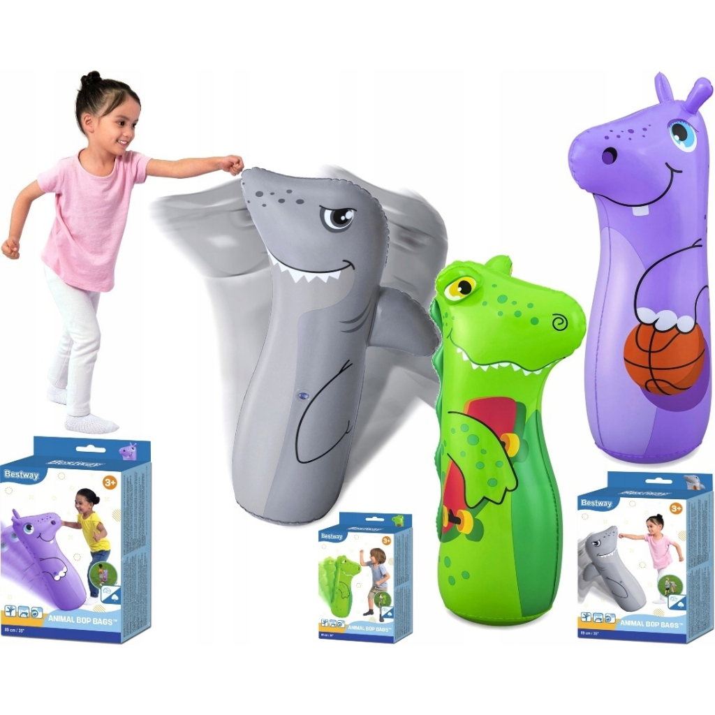 BESTWAY 52152 Water Filled Inflatable Boxing Toy 89cm | SBP | Shopee ...