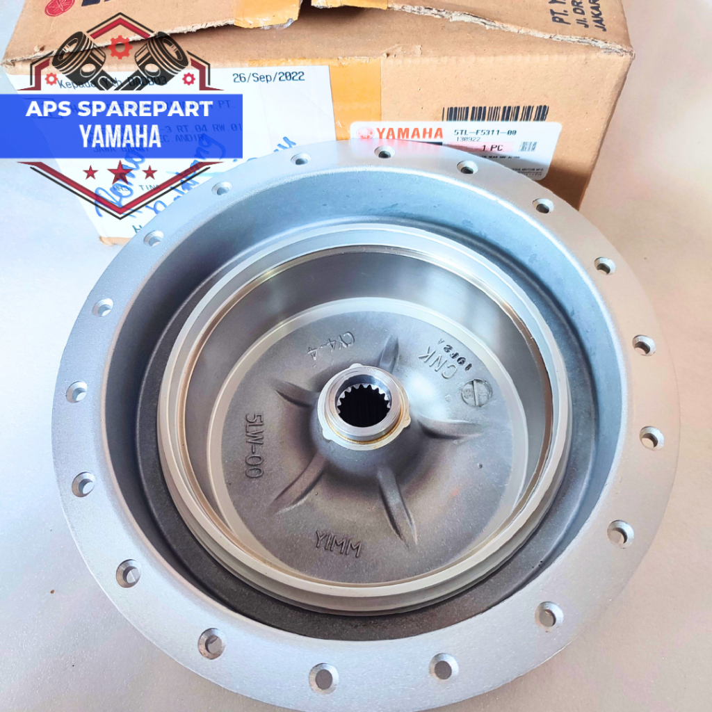 ORIGINAL YAMAHA REAR DRUM MIO SPORTY MIO SMILE MIO CARBON code 5TL ...