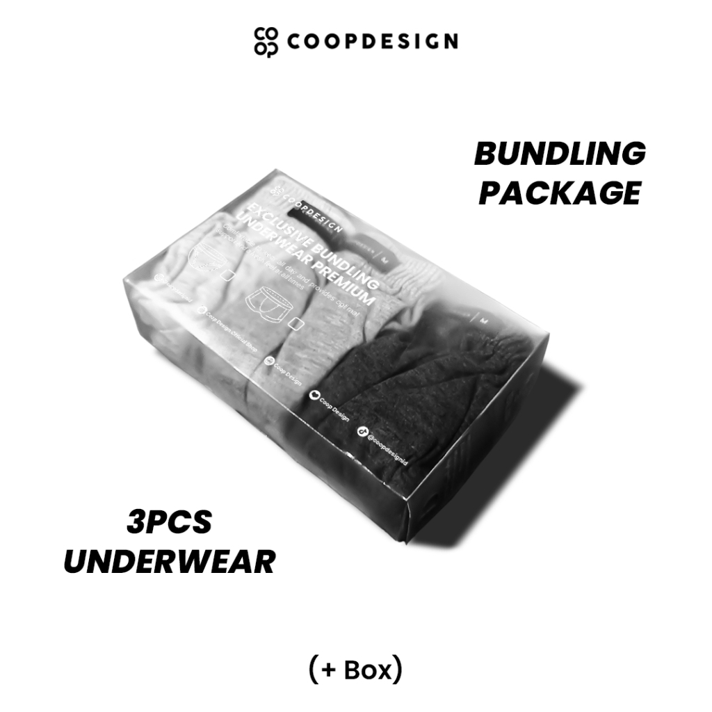 Coop Design - Caspian Men's Solid Stretch-Able Sempak Underwear ...