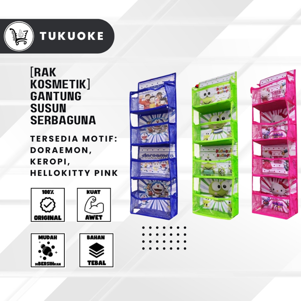 [COSMETIC RACK] MULTIPURPOSE STACKING HANGING COSMETIC RACK PLASTIC ...