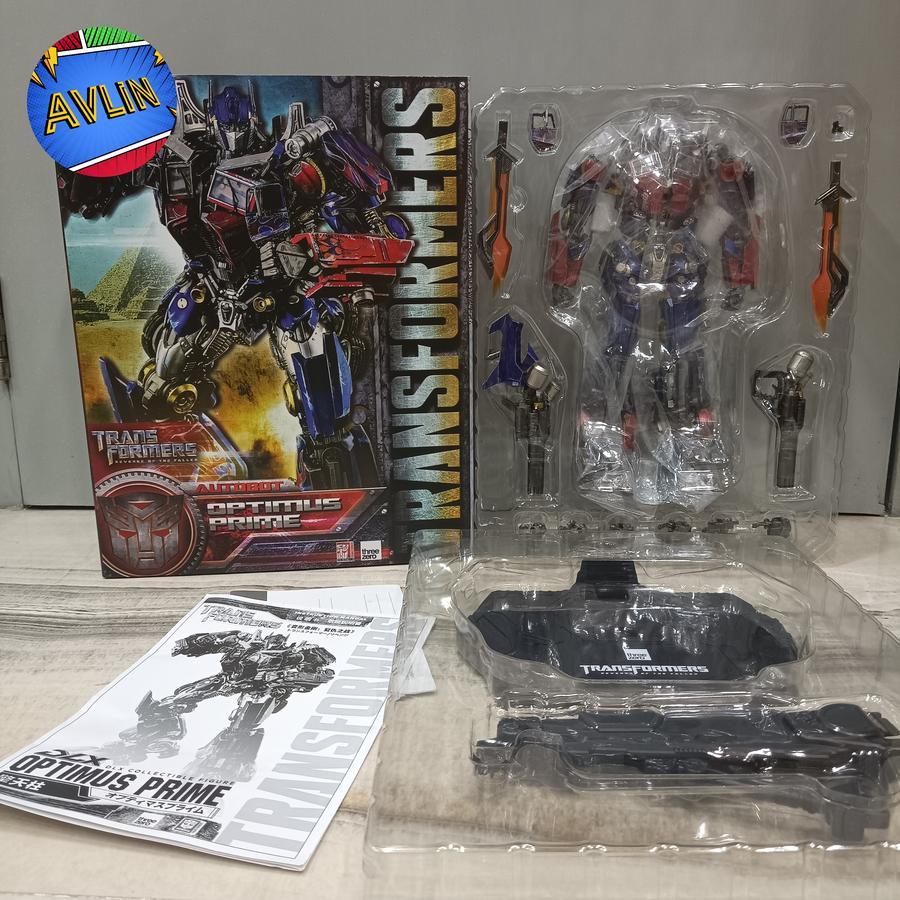 Threezero Optimus Prime ROTF Revenge Of The Fallen Dlx BIB | Shopee ...