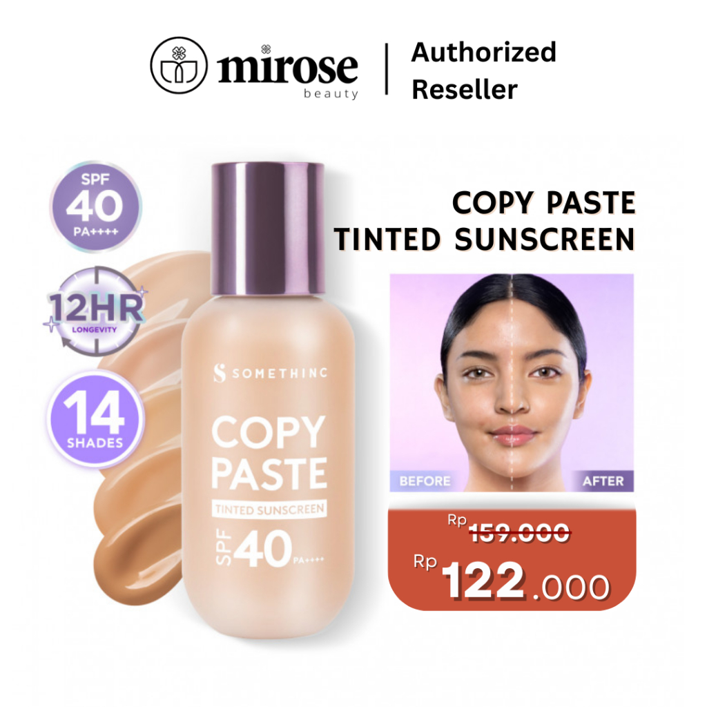 SOMETHINC Copy Paste Tinted Sunscreen SPF 40 PA++++ - Skin Tint ...