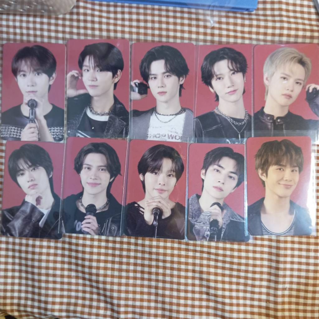 NCTZONE ROCKSTAR OFFICIAL PHOTOCARD AND UNSEALED OFFICIAL DREAMINI ...