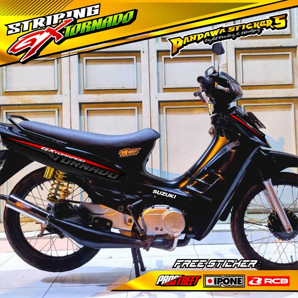 SUZUKI GX TORNADO VARIATION STRIPING - SPX VERSION / STICKER LIST OF GX ...