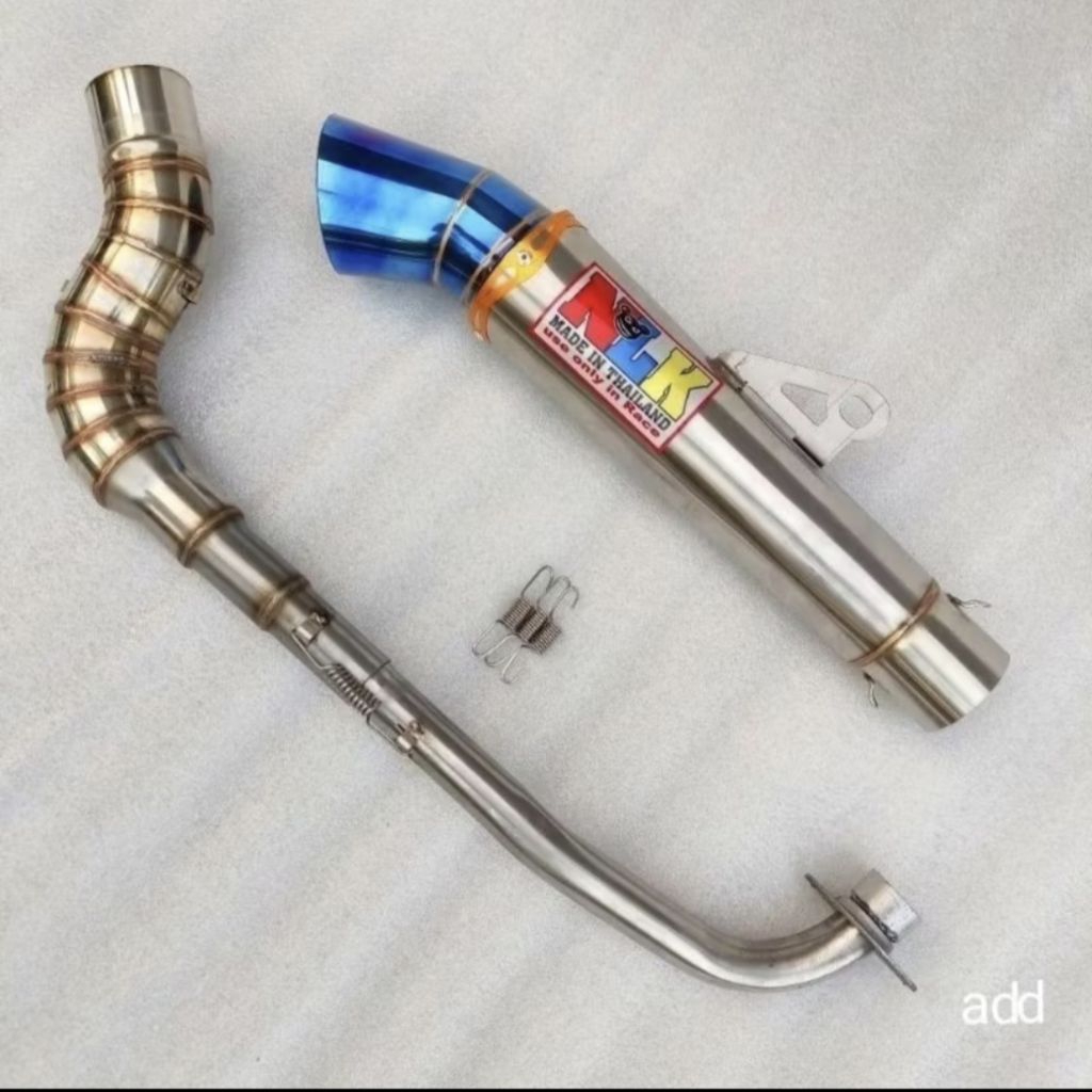 NIk EXHAUST OPEN SPECS FOR EX5 DREAM WAVE 100 WAVE 110 EXHAUST WAVE 125 ...
