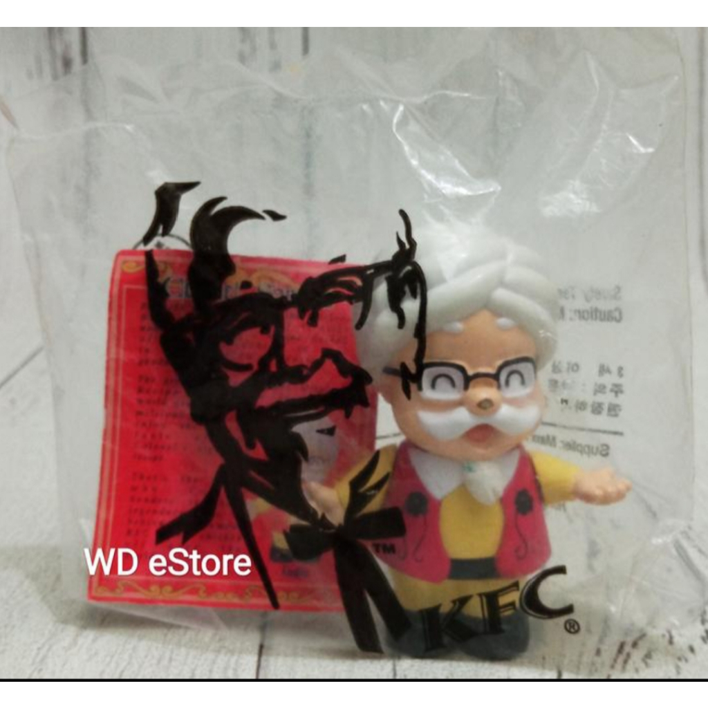 1999 KFC Toy Colonel Sanders Around The World, India | Shopee Malaysia