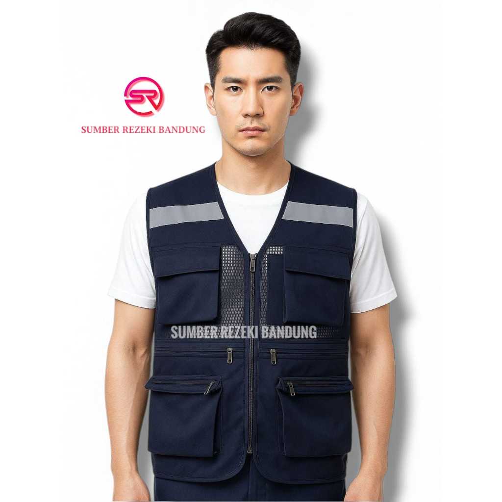 PROJECT NET SAFETY VEST TACTICAL NET WORK VEST FREE LOGO EMBROIDERY ...
