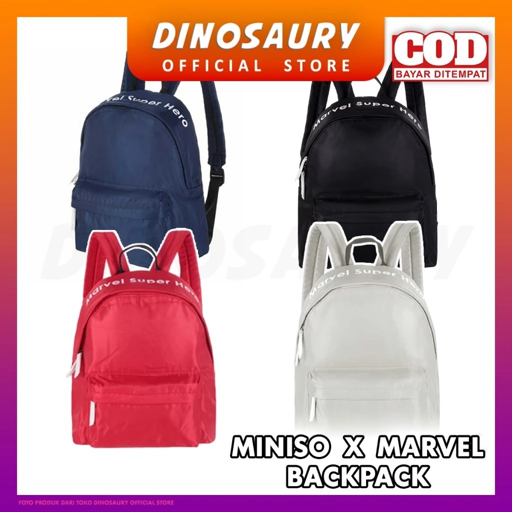 MINISO X MARVEL SUPER HERO Backpack - MERCHANDISE OFFICIAL - ORIGINAL ...