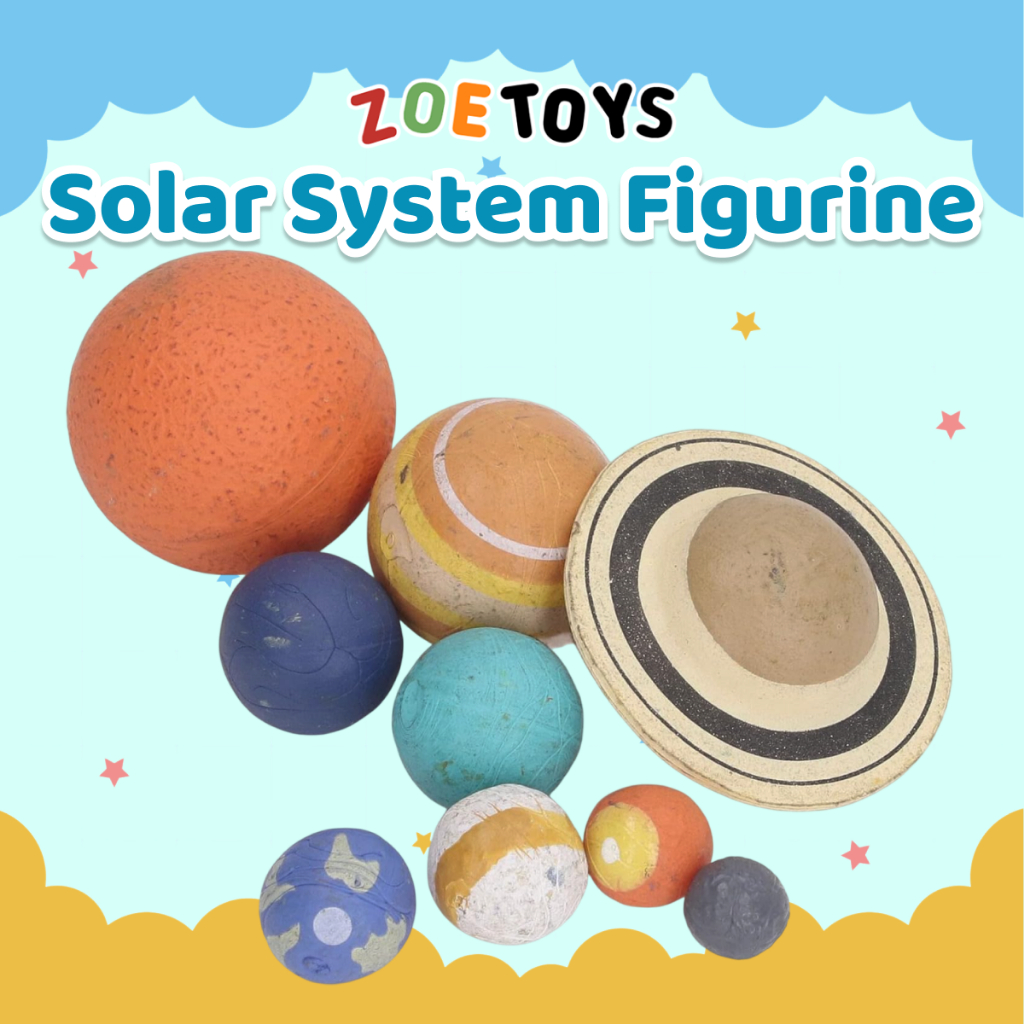 Zoetoys Solar System Figurine | Planet Figures Solar System Activity ...