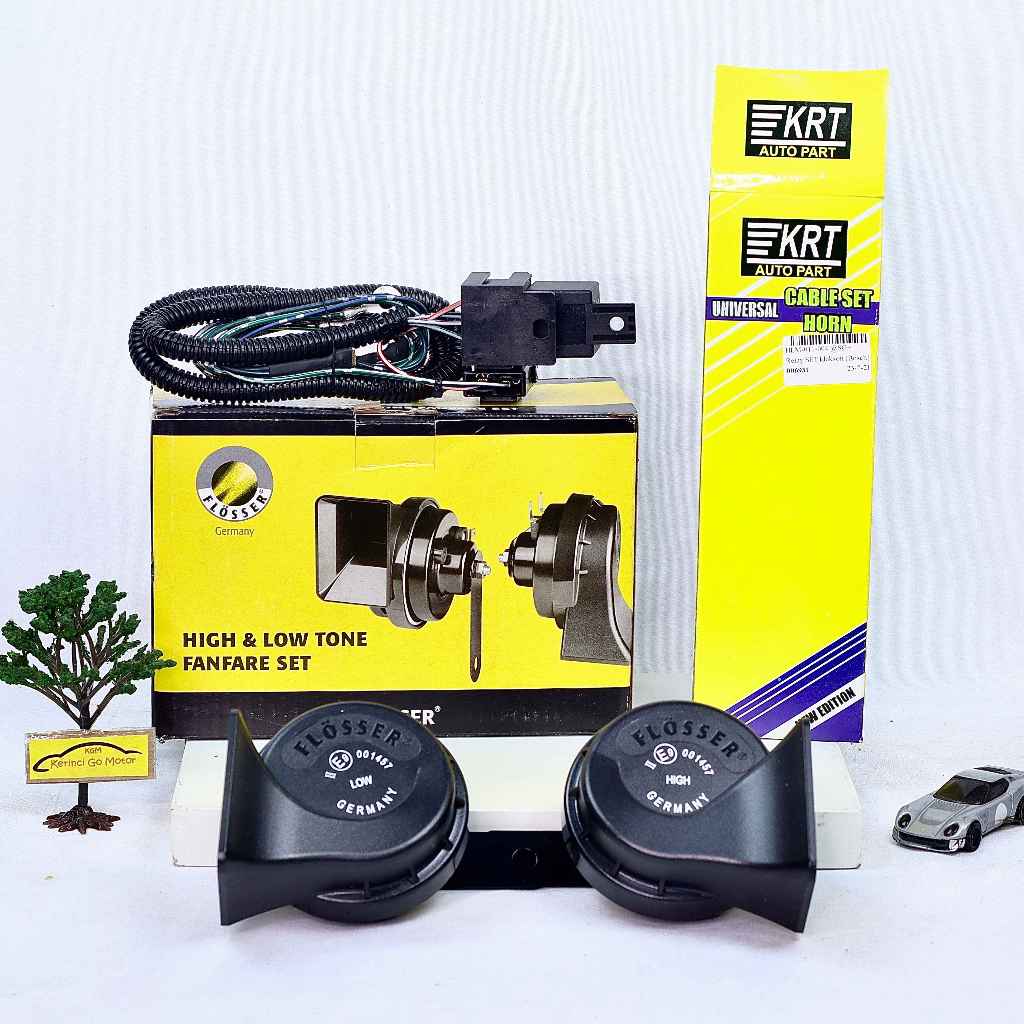 Flosser PACKAGE 129208 KRT Snail Horn 12 Volt Double Socket Pin ...