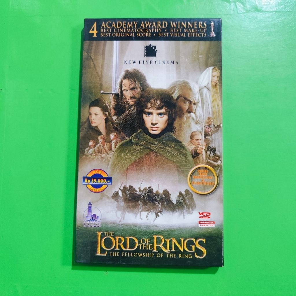 VCD Original THE LORD OF THE RINGS The Yellowship Of The Ring | Shopee ...