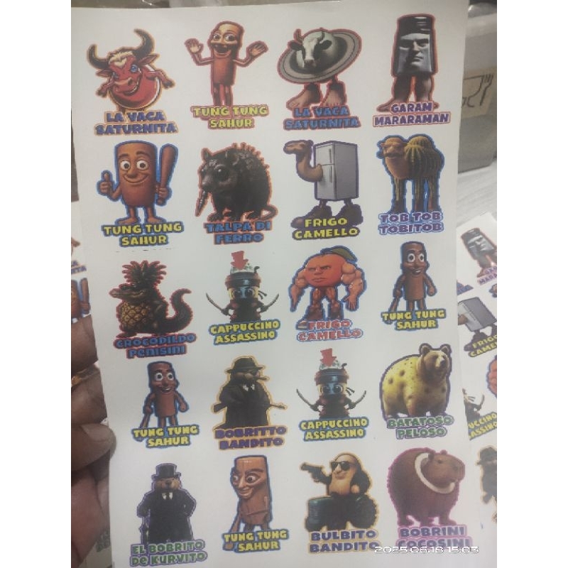 TUNG TUNG STICKERS | Shopee Malaysia