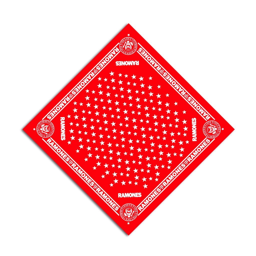 MERAH SLAYER RAMONES BANDANA SLAYER BANDANA RED SLAYER BANDANA SLAYER ...