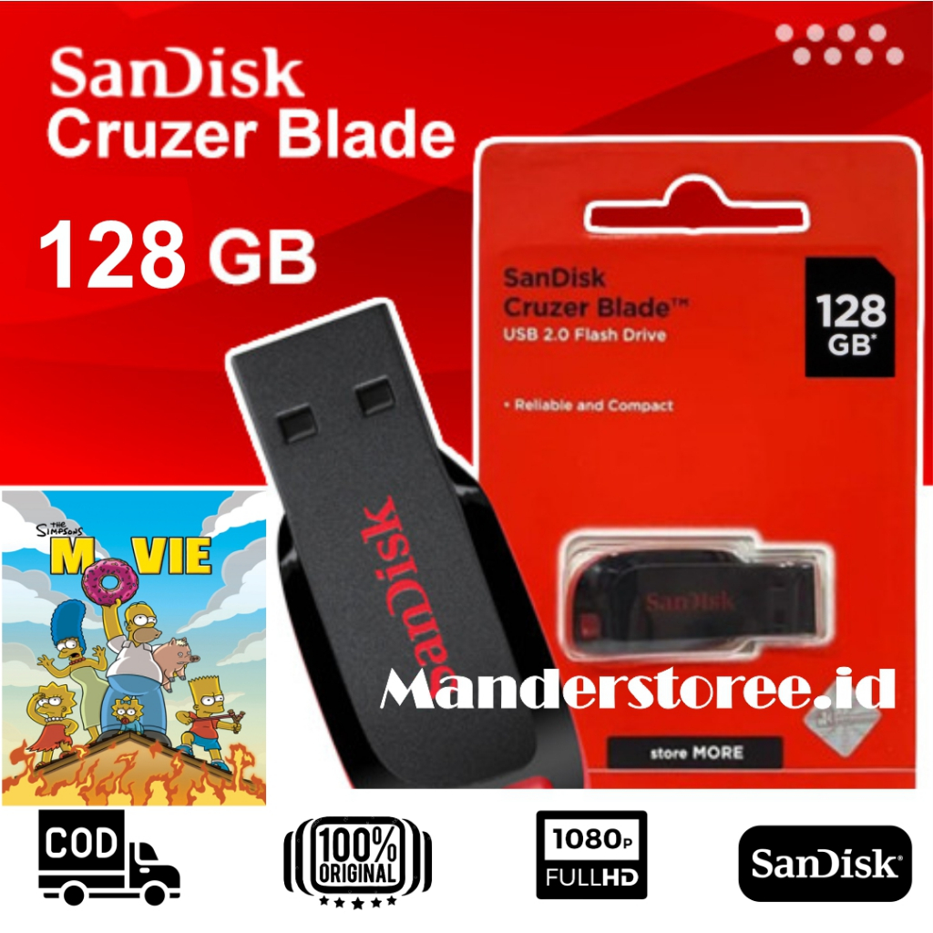 [MDR]-Film 128 GB The-Simpsons-Material Complete with Movie - TV/Laptop ...