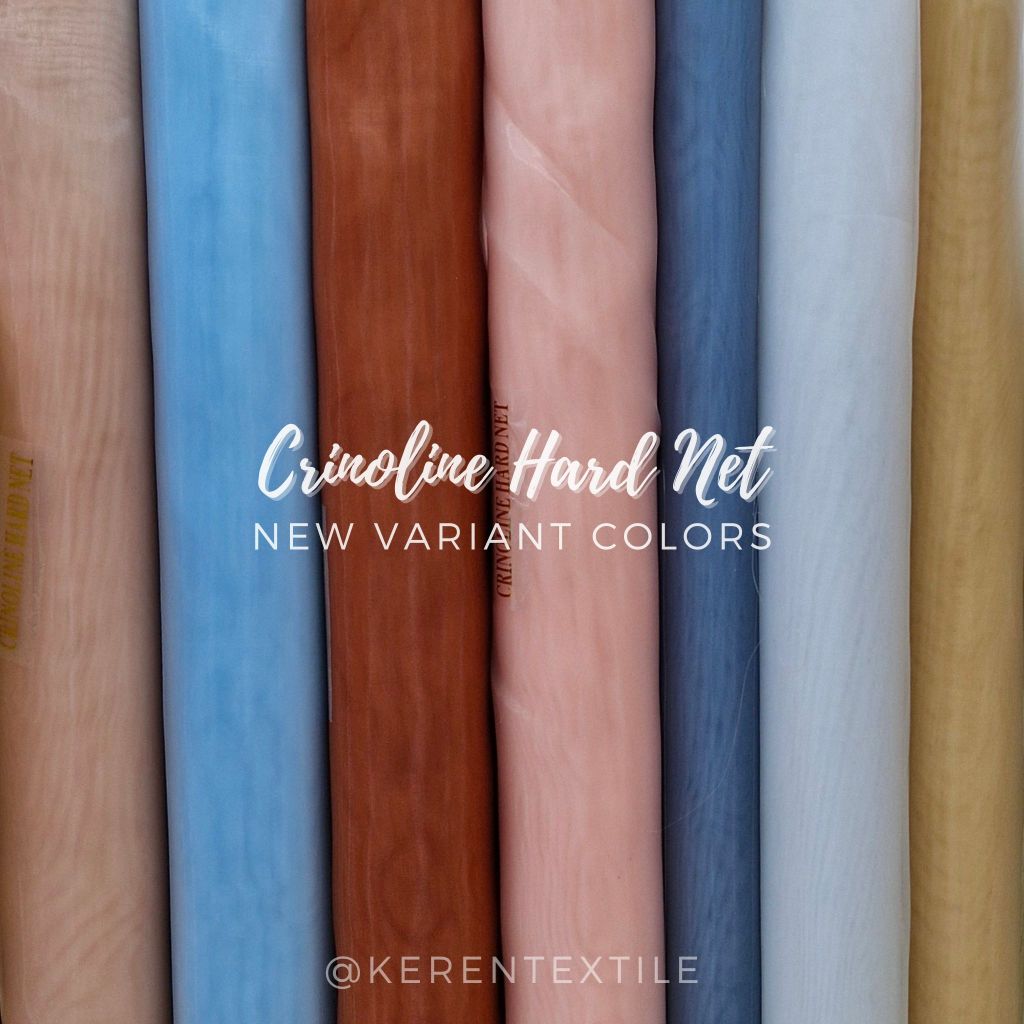 CRINOLINE HARD NET/CRINOLINE POLOS/HARD NET (Plain Segnet for Volume ...